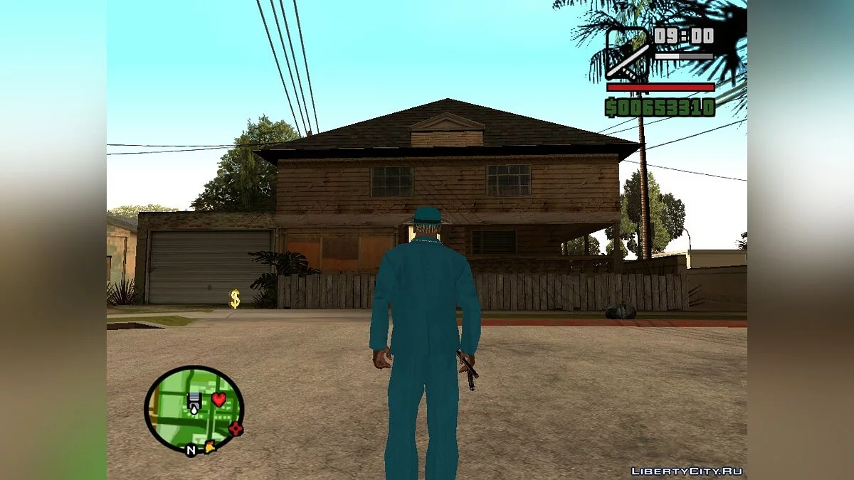 CJ家中的武器柜 / GTA San Andreas