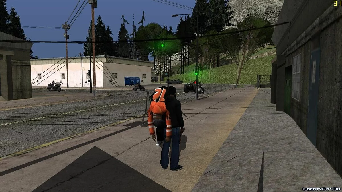Traîner un cadavre (mod de traînage de cadavre) / GTA San Andreas