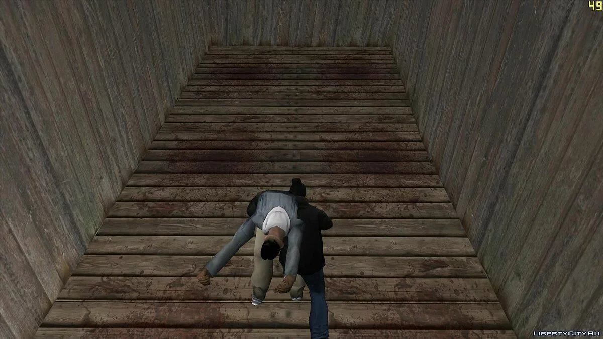 Traîner un cadavre (mod de traînage de cadavre) / GTA San Andreas