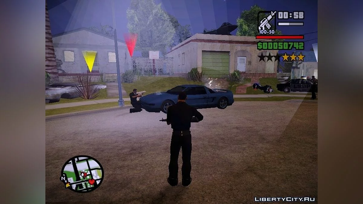 Police with MP5 / GTA San Andreas