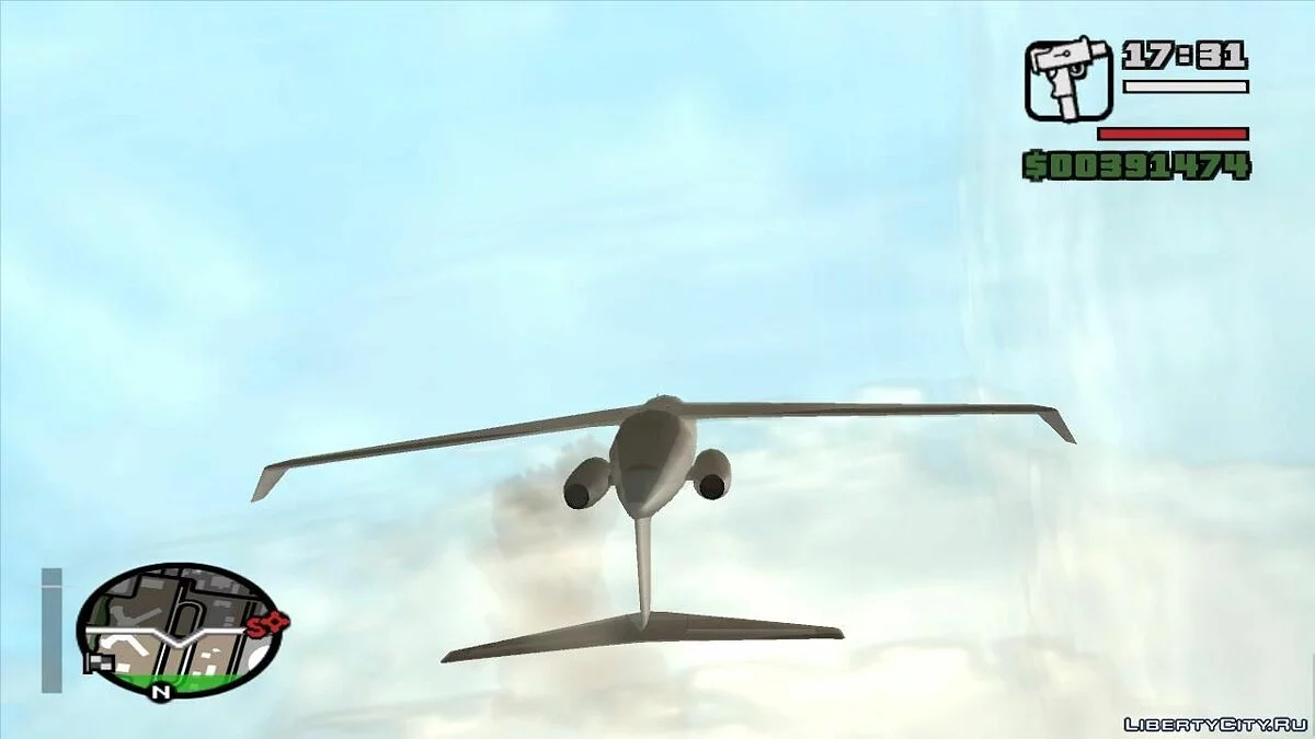 Saut d'avion avec des passagers - 2 / GTA San Andreas