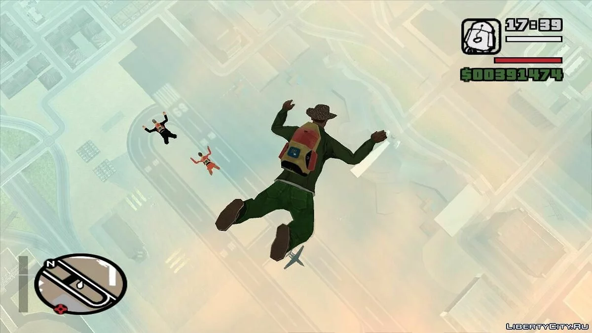 Saut d'avion avec des passagers - 2 / GTA San Andreas