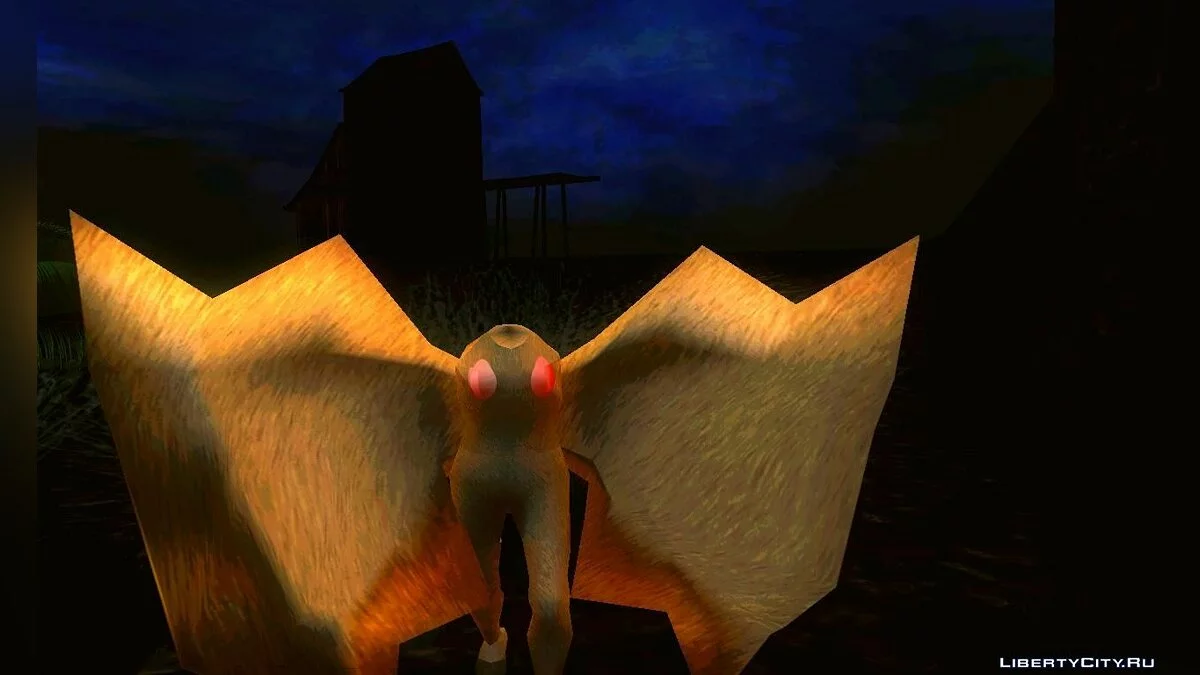 Людина Мотилек (The Mothman) / GTA San Andreas