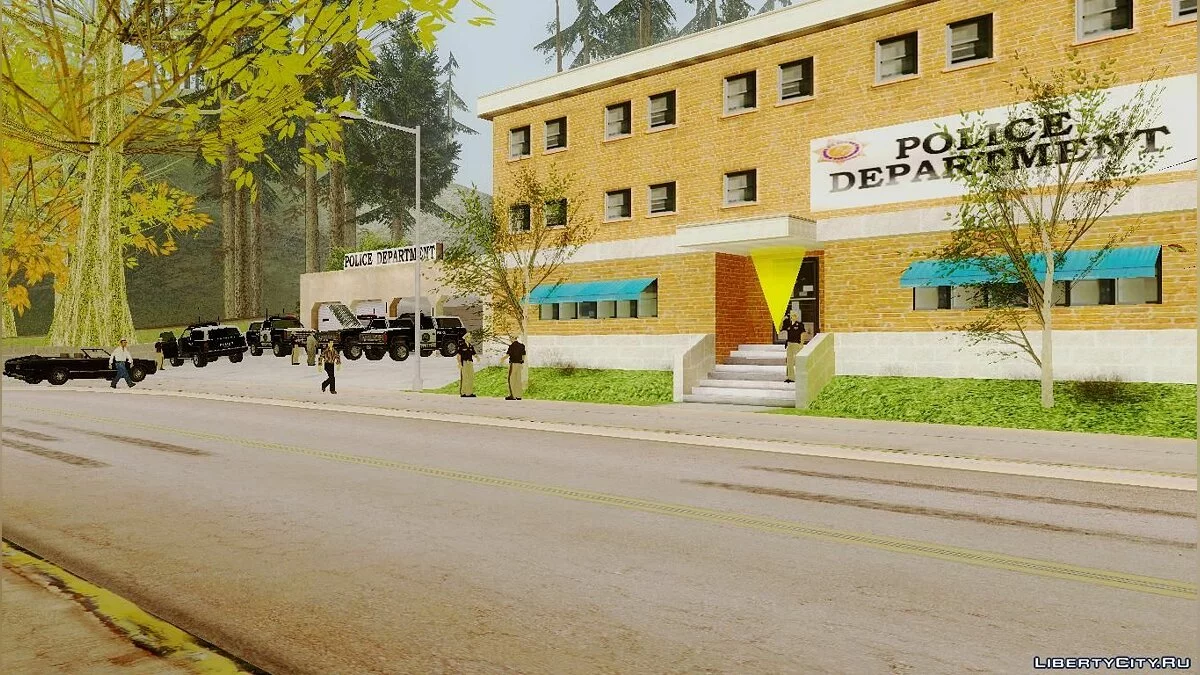 Reviving All Police Stations in San Andreas / GTA San Andreas