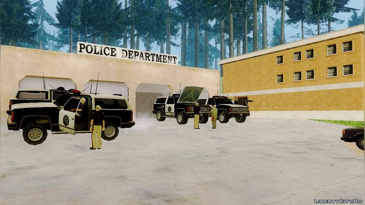 Reviving All Police Stations in San Andreas / GTA San Andreas