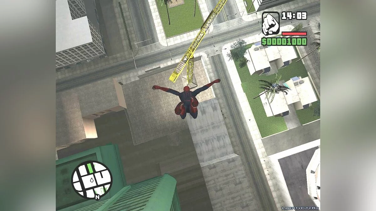 Mod de vuelo de Spider-Man increíble / GTA San Andreas