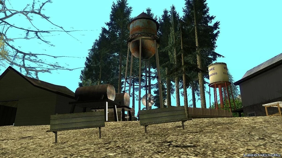 Altruistenlager auf dem Chiliad-Berg / GTA San Andreas