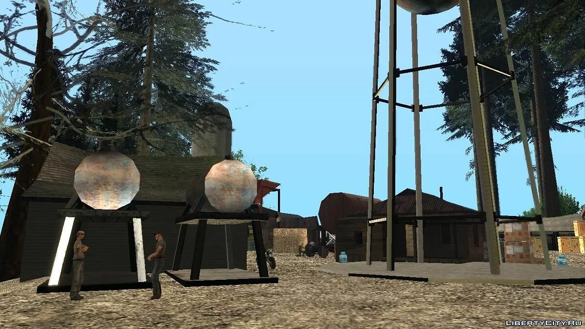 Altruistenlager auf dem Chiliad-Berg / GTA San Andreas