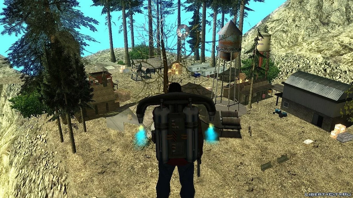 Altruistenlager auf dem Chiliad-Berg / GTA San Andreas