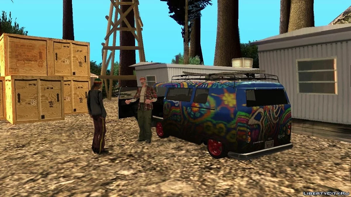 Altruistenlager auf dem Chiliad-Berg / GTA San Andreas