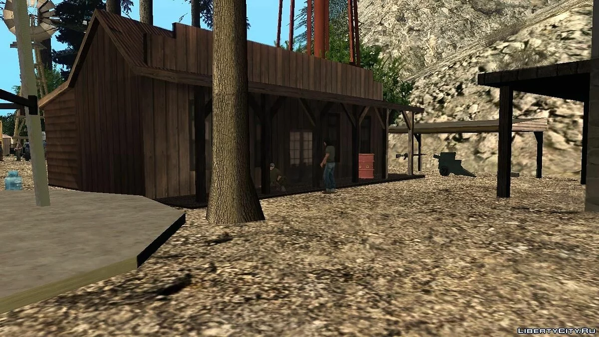 Altruistenlager auf dem Chiliad-Berg / GTA San Andreas