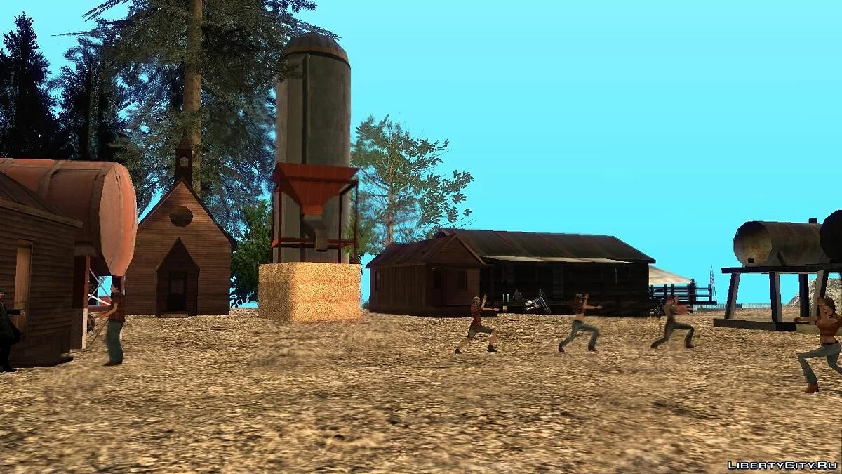 Altruistenlager auf dem Chiliad-Berg / GTA San Andreas