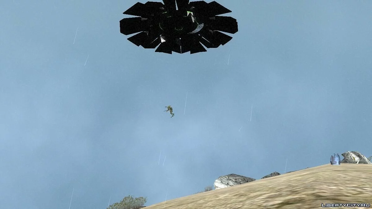 НЛО над San Andreas / GTA San Andreas