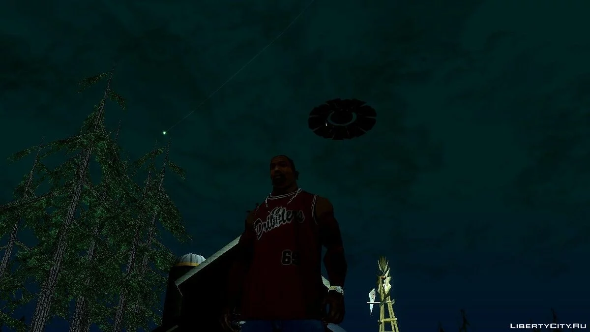 НЛО над San Andreas / GTA San Andreas