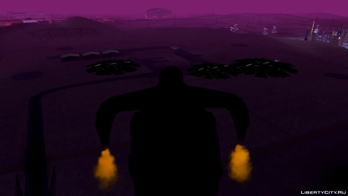 НЛО над San Andreas / GTA San Andreas