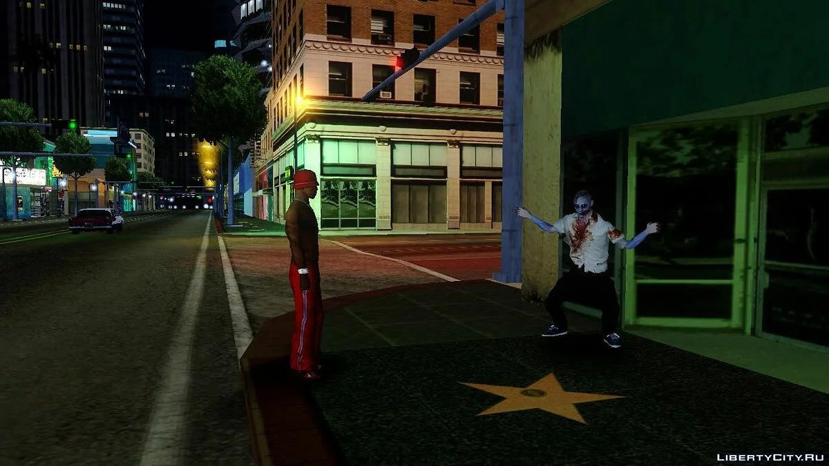 Космические рейнджеры и зомби на аллее звезд / GTA San Andreas
