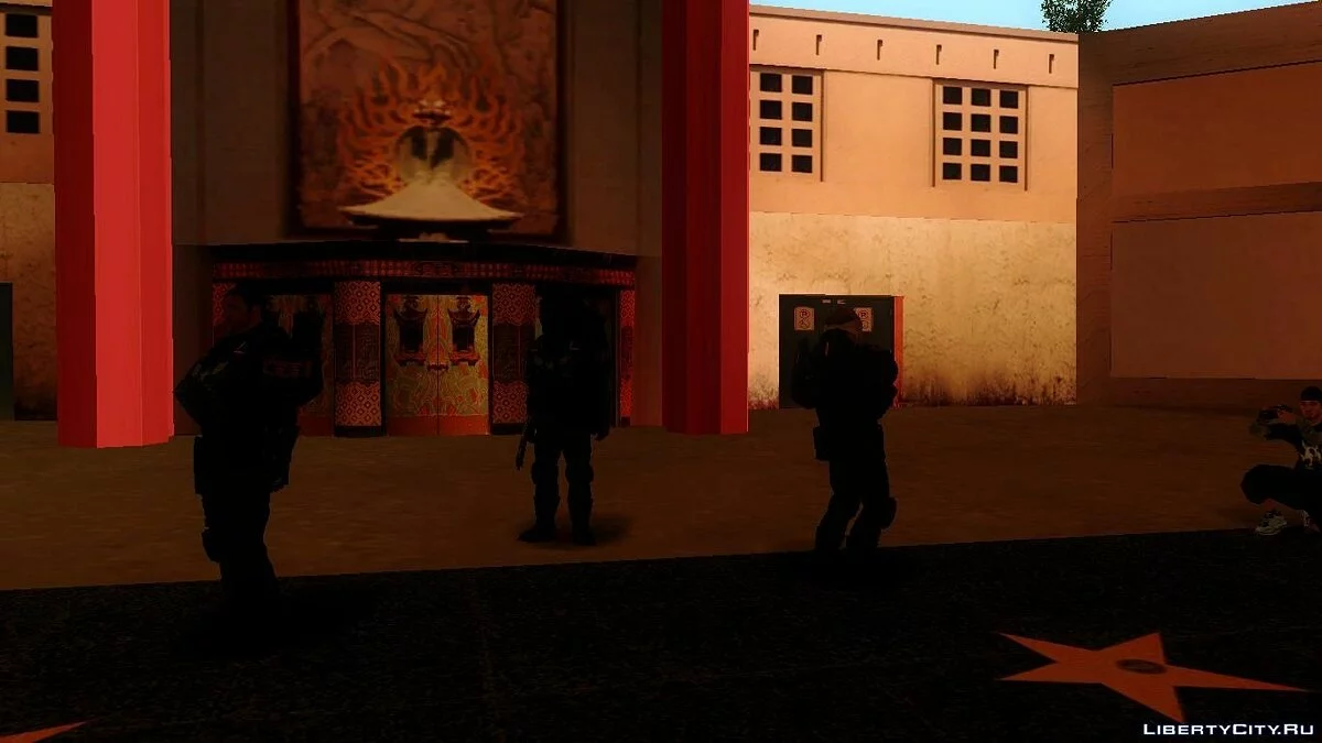 Космические рейнджеры и зомби на аллее звезд / GTA San Andreas