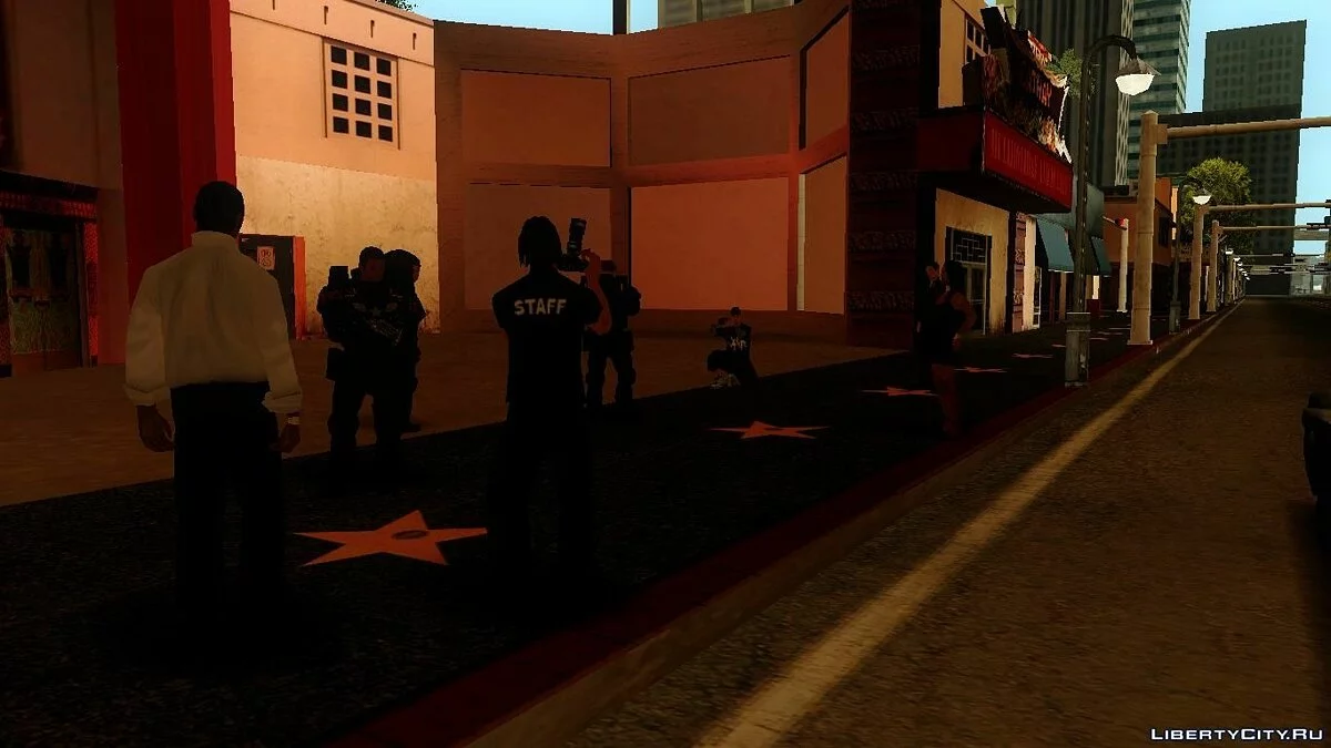 Космические рейнджеры и зомби на аллее звезд / GTA San Andreas
