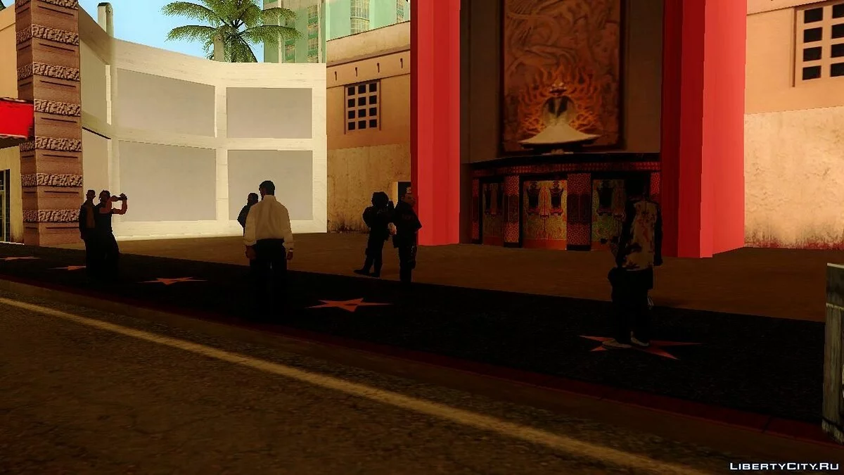 Космические рейнджеры и зомби на аллее звезд / GTA San Andreas