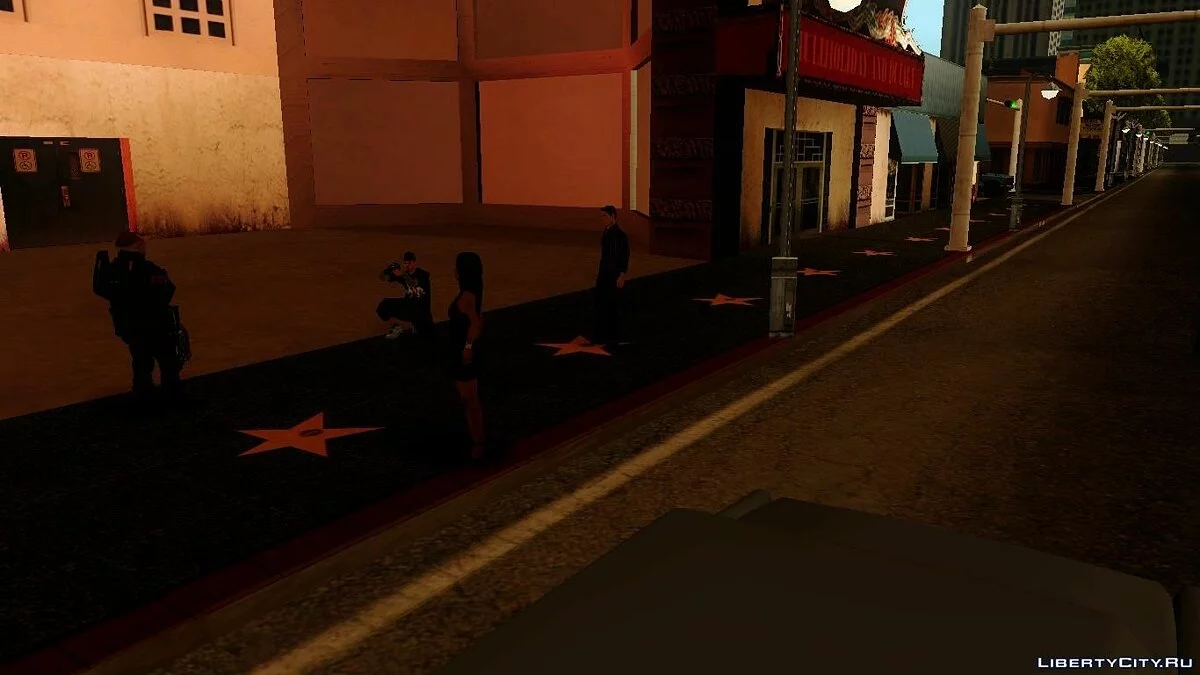 Космические рейнджеры и зомби на аллее звезд / GTA San Andreas