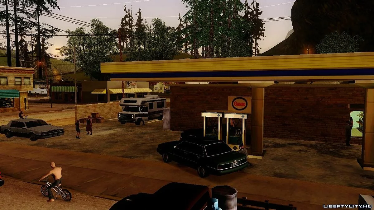 Reviving Gas Stations in Los Santos / GTA San Andreas