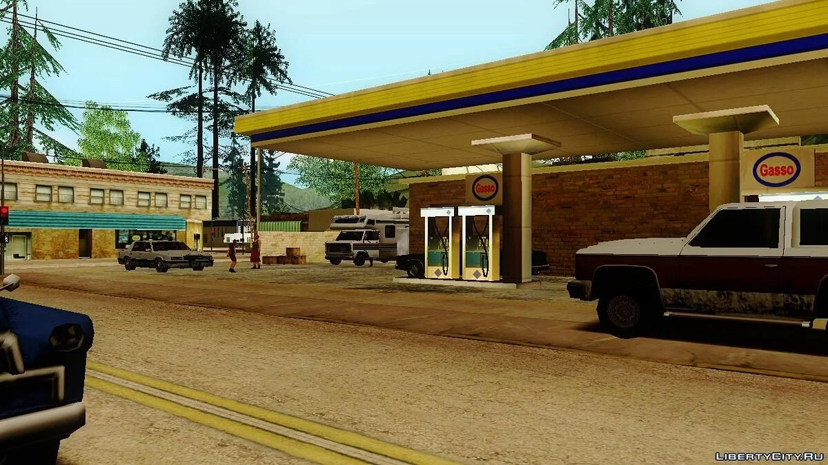 Reviving Gas Stations in Los Santos / GTA San Andreas