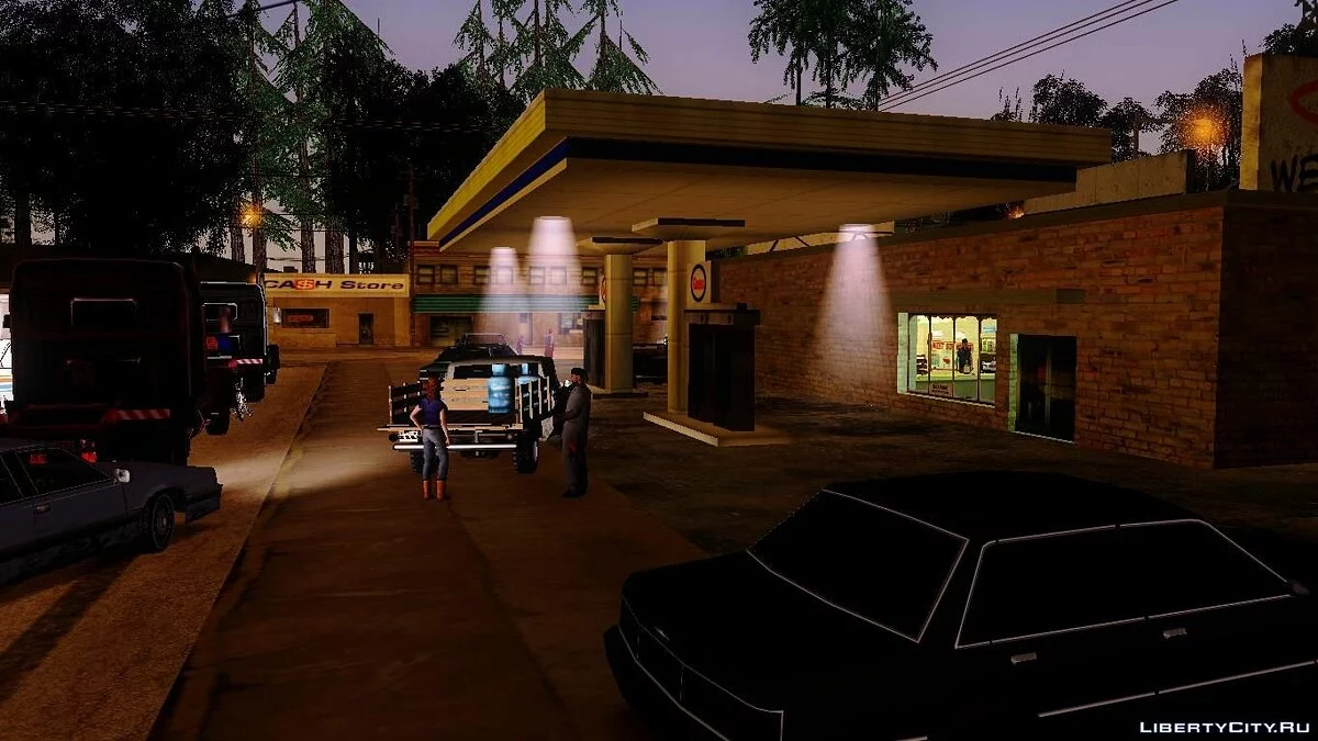 Reviving Gas Stations in Los Santos / GTA San Andreas