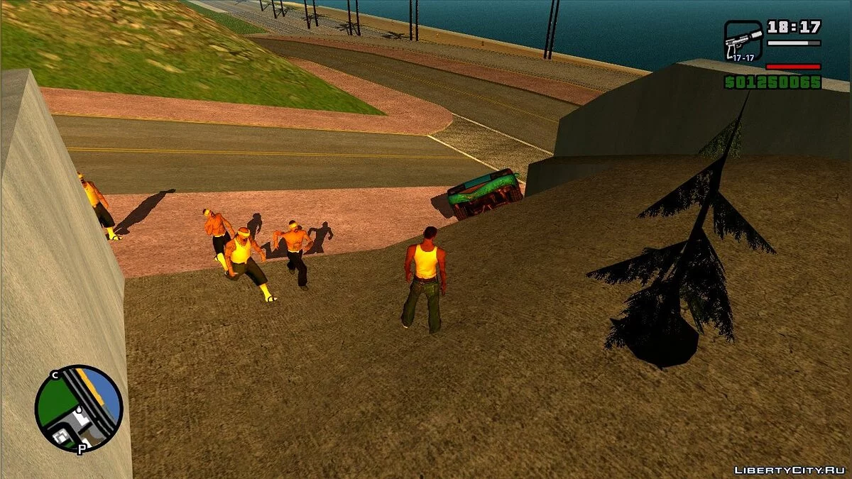 Новорічна Ялинка для SA від Gon_Iss / GTA San Andreas