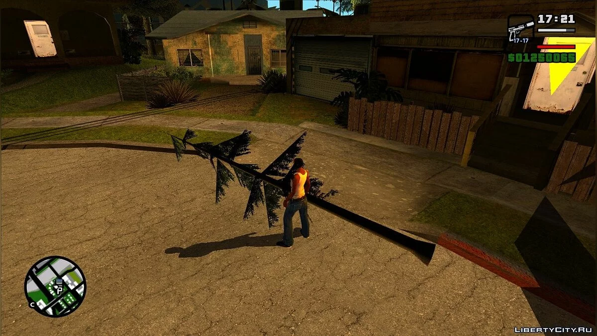 Новорічна Ялинка для SA від Gon_Iss / GTA San Andreas