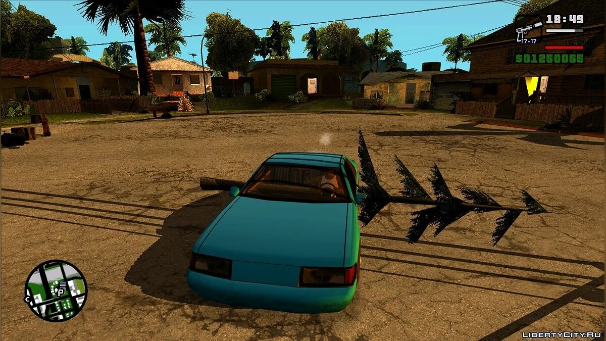 Новорічна Ялинка для SA від Gon_Iss / GTA San Andreas