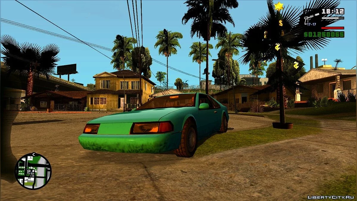 Новорічна Ялинка для SA від Gon_Iss / GTA San Andreas