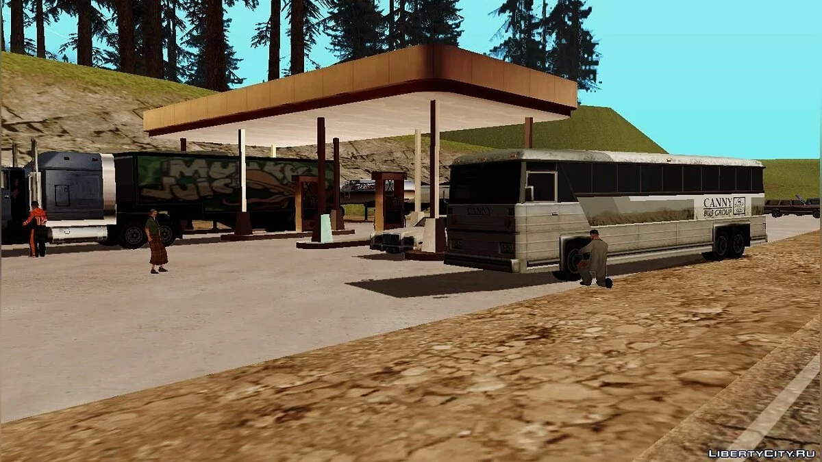 Reviving Gas Stations in San Fierro Country / GTA San Andreas