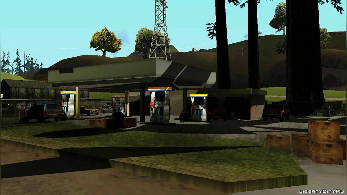 Reviving Gas Stations in San Fierro Country / GTA San Andreas