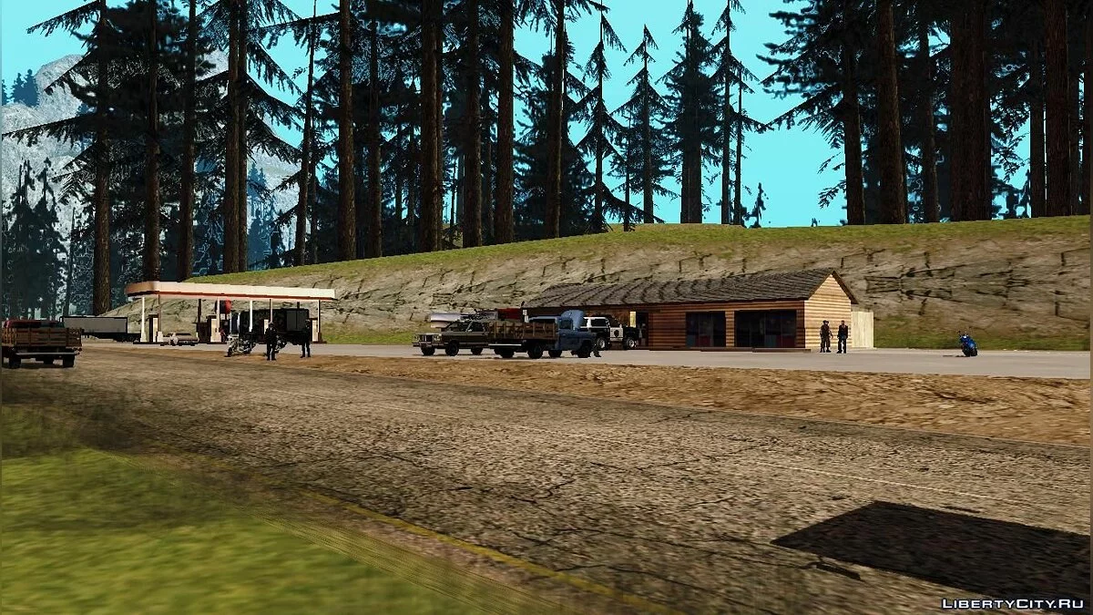 Reviving Gas Stations in San Fierro Country / GTA San Andreas