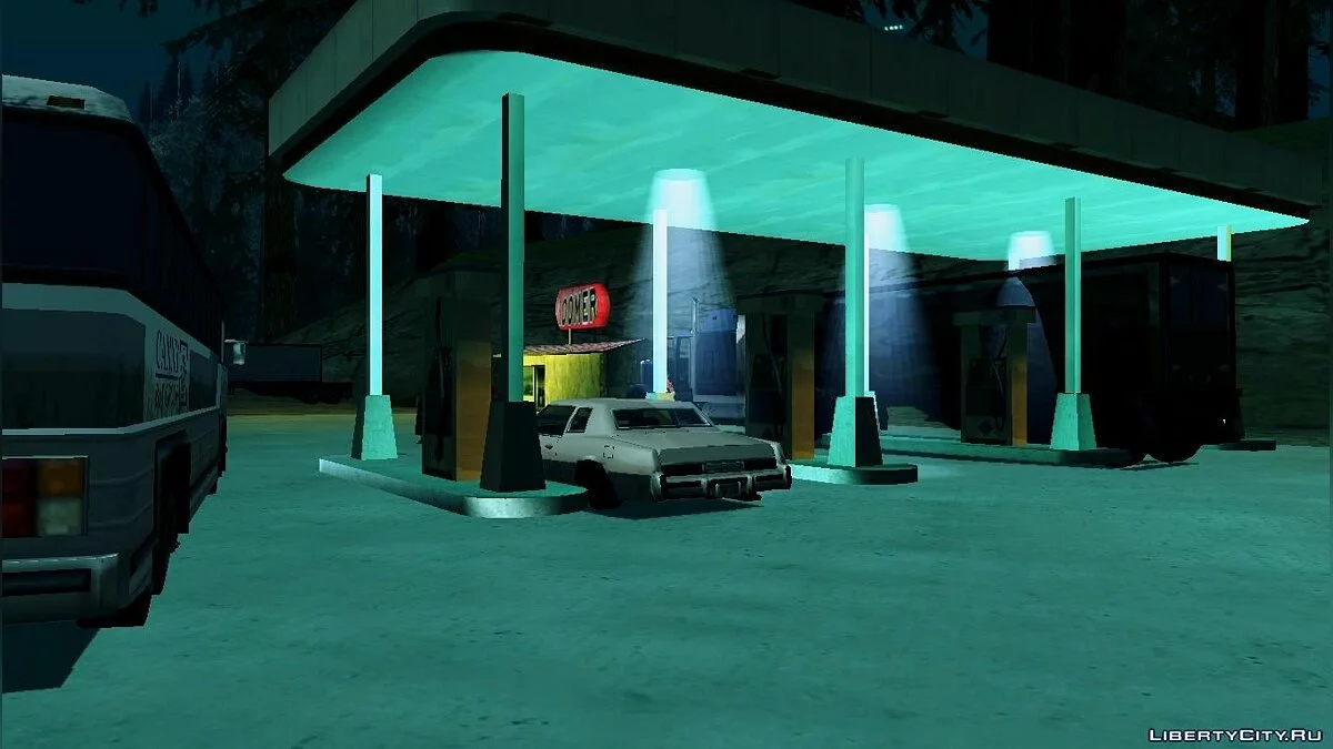 Reviving Gas Stations in San Fierro Country / GTA San Andreas