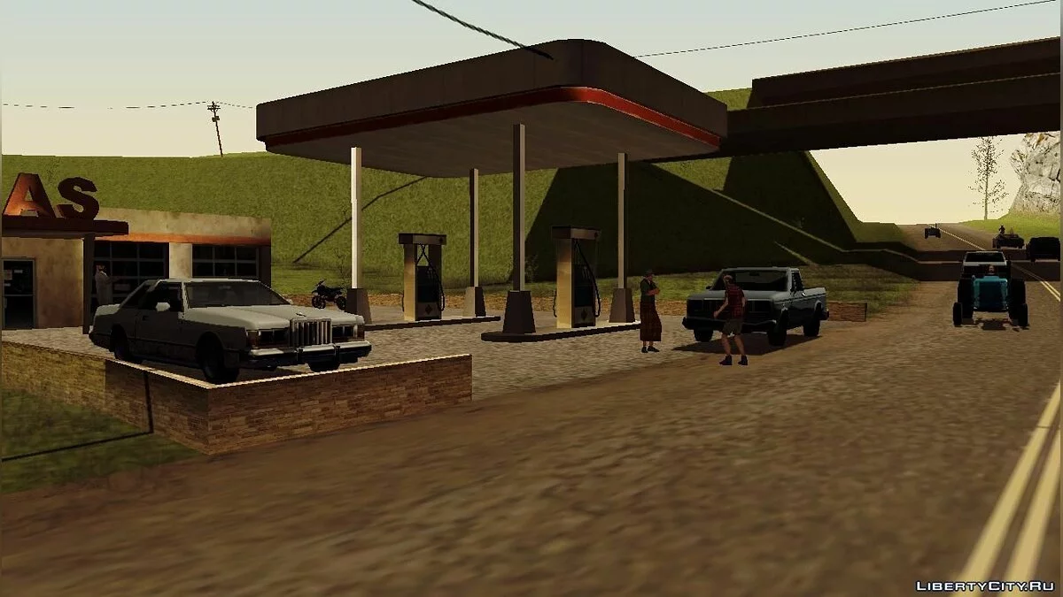 Reviving Gas Stations in San Fierro Country / GTA San Andreas
