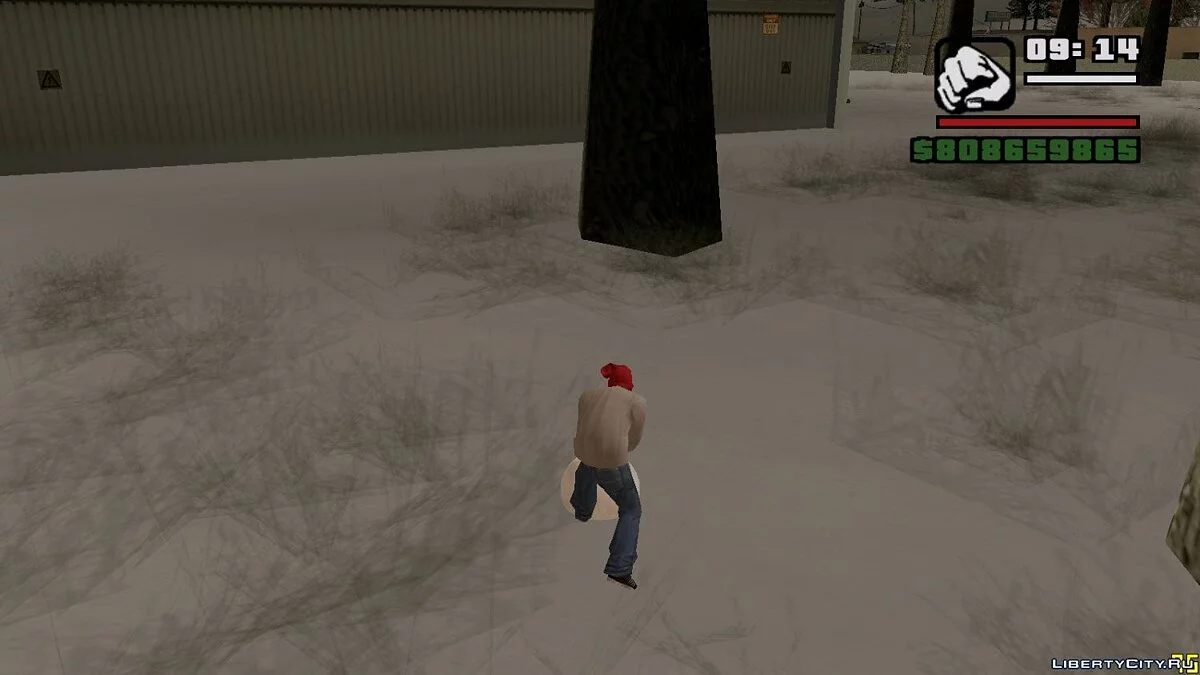 Build a Snowman (sculp snowman for GTA) / GTA San Andreas