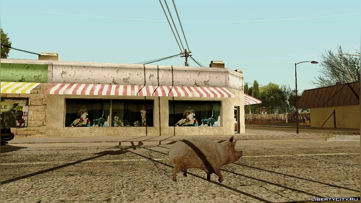 Ability to Play as Animals in GTA San Andreas from GTA V / GTA San Andreas