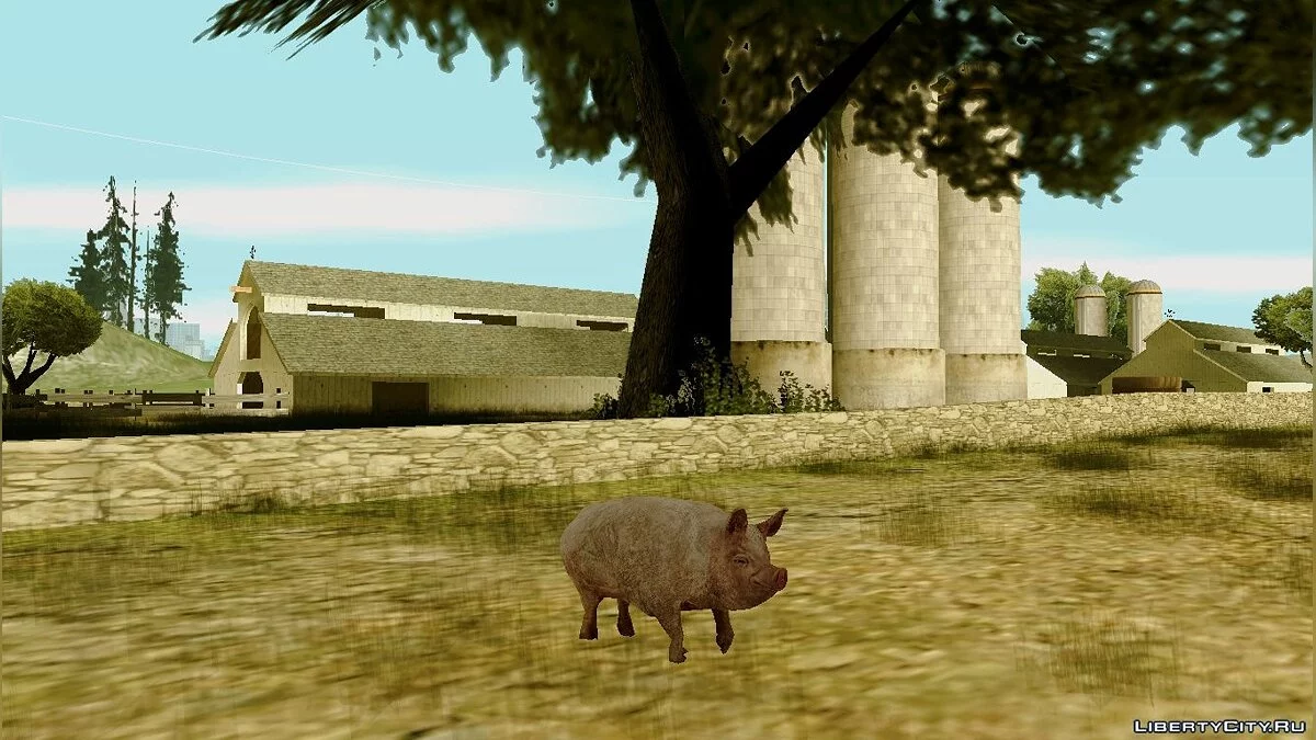 Ability to Play as Animals in GTA San Andreas from GTA V / GTA San Andreas