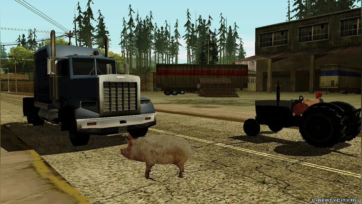 Ability to Play as Animals in GTA San Andreas from GTA V / GTA San Andreas