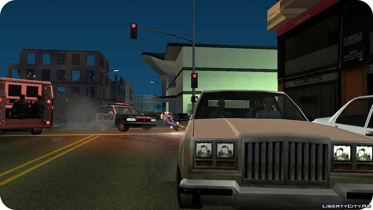 CLEO миссия // 'Заезд Сан Фиерро' / GTA San Andreas