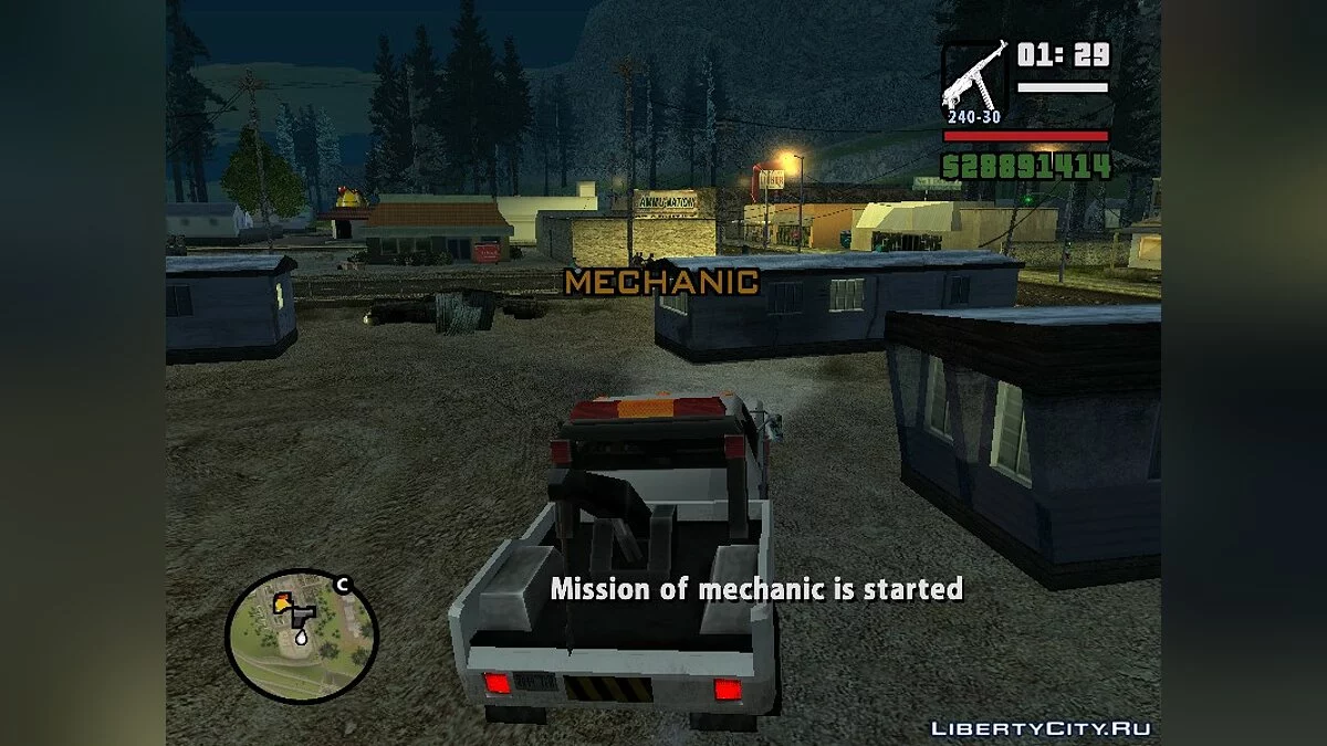 Travail de mécanicien automobile 1.0 / GTA San Andreas