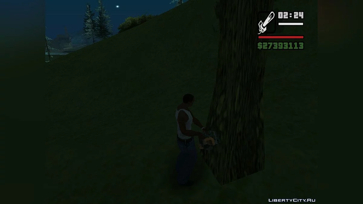 Працювати лісорубом 2.0 / GTA San Andreas