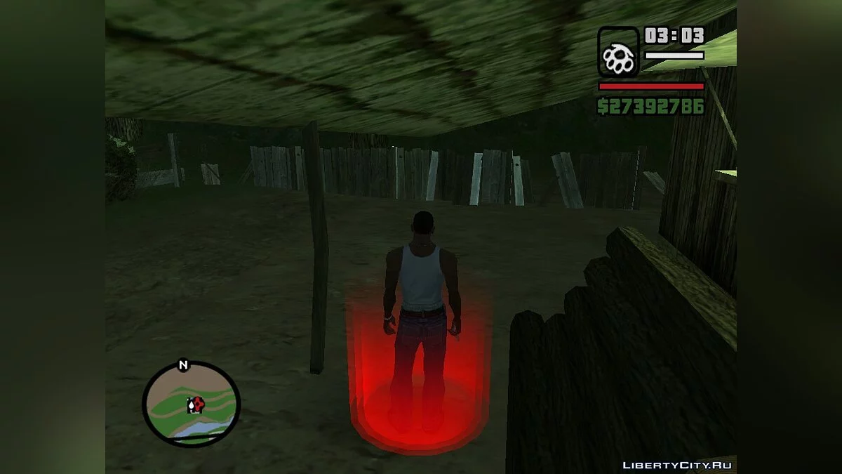 Працювати лісорубом / GTA San Andreas