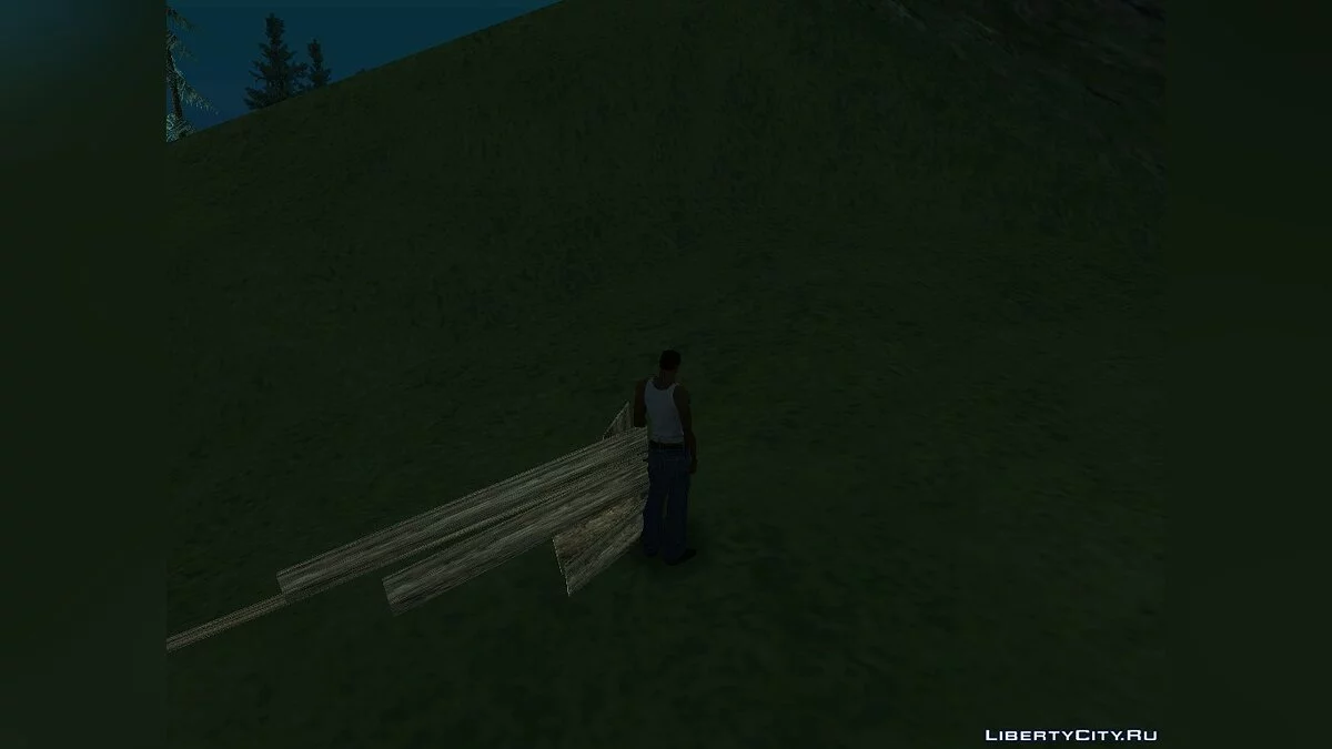 Працювати лісорубом / GTA San Andreas