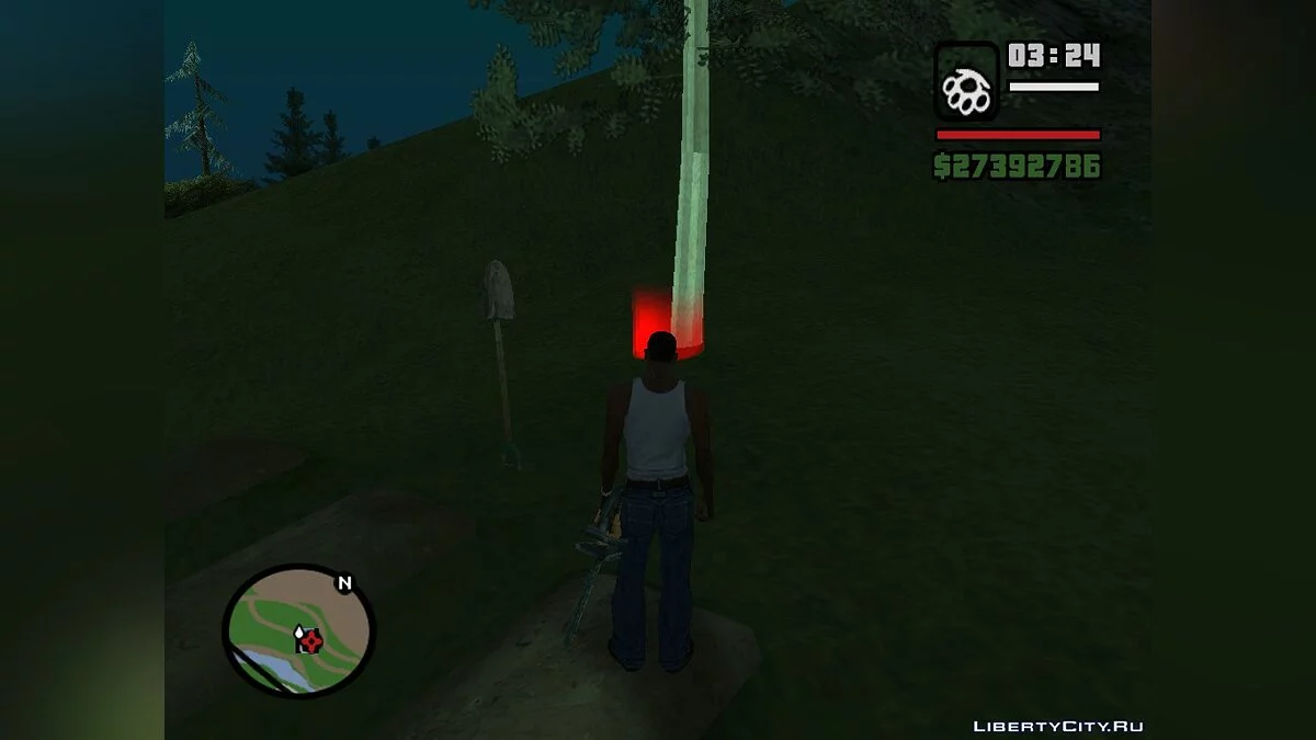 Працювати лісорубом / GTA San Andreas