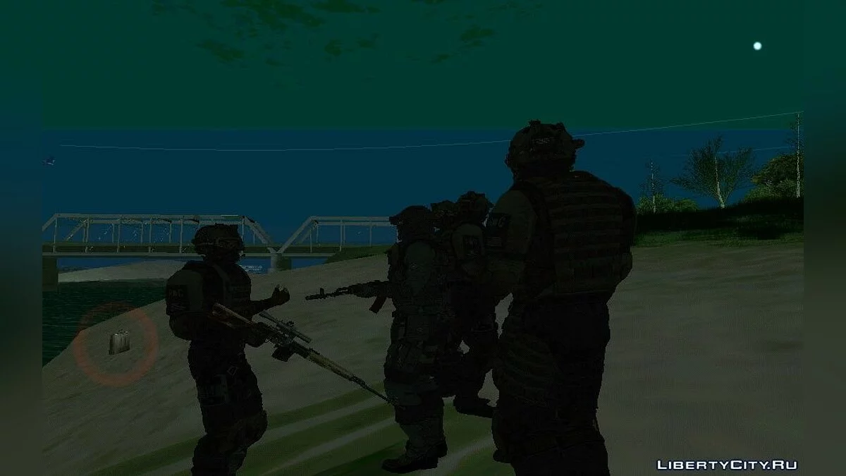 Possibilité de larguer des parachutistes depuis l'avion NEVADA / GTA San Andreas