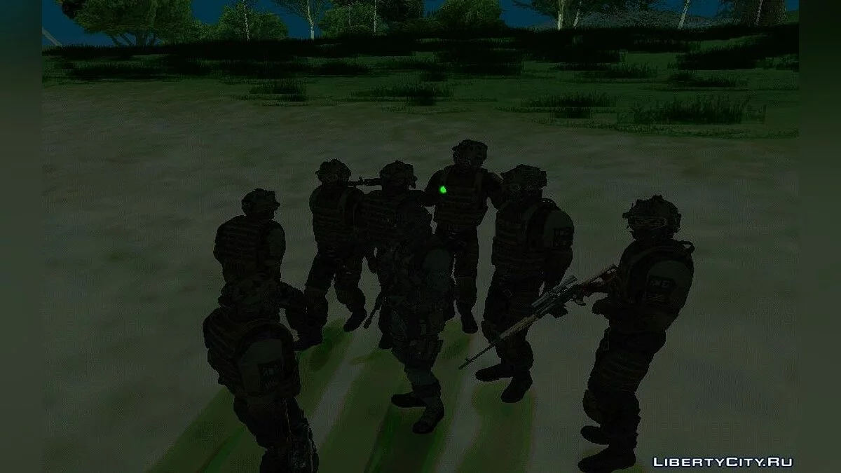 Possibilité de larguer des parachutistes depuis l'avion NEVADA / GTA San Andreas