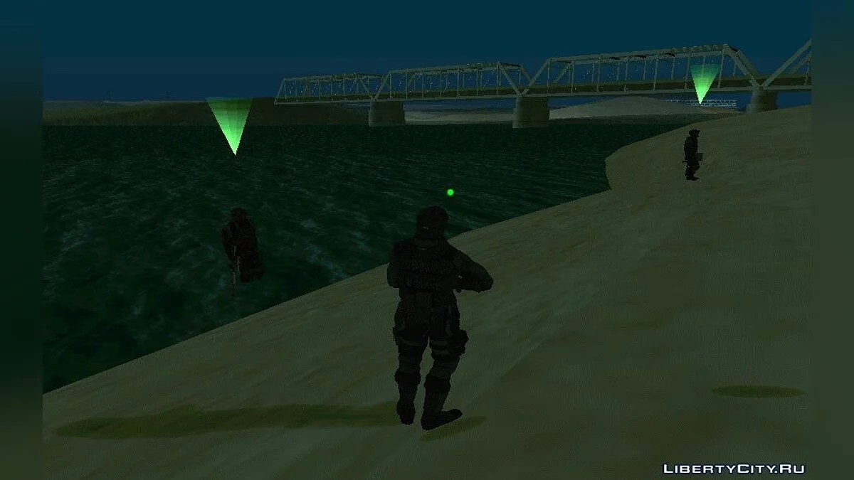 Possibilité de larguer des parachutistes depuis l'avion NEVADA / GTA San Andreas