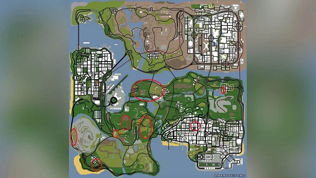 Мод Ворони (Crow mod) для GTA San Andreas / GTA San Andreas